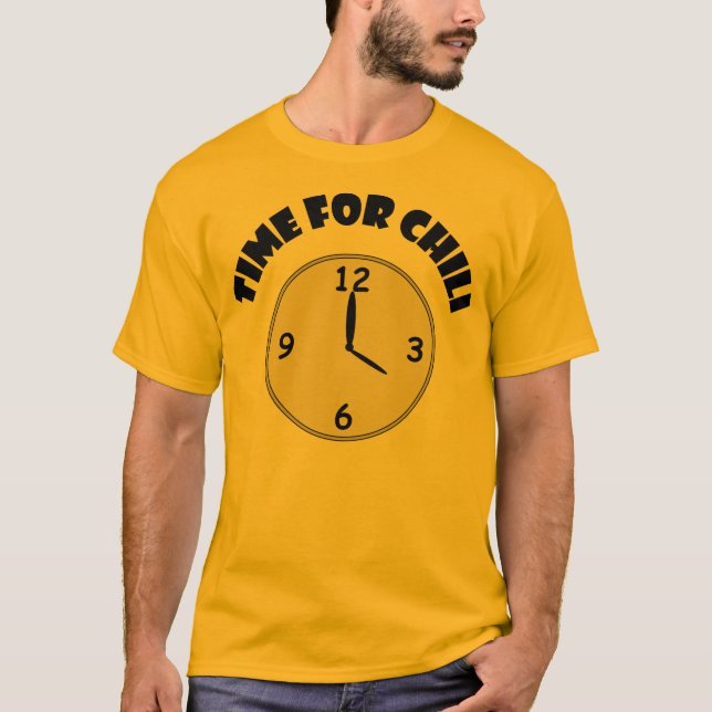 Time For Chili T-Shirt (Front)