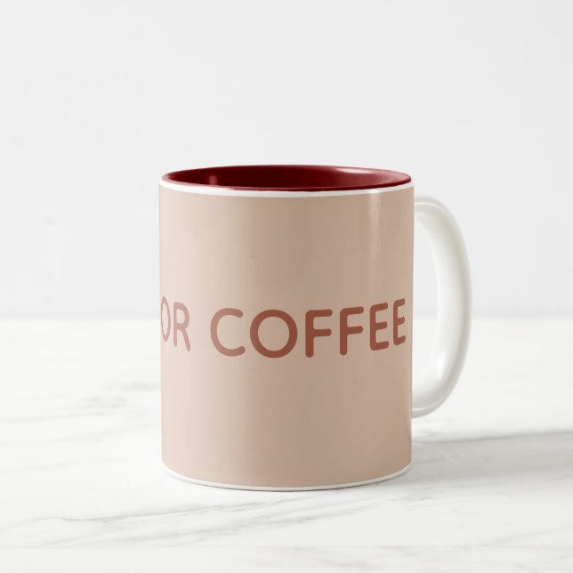 "Time for Coffee"  Mug (Front Right)