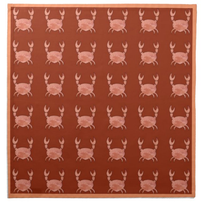 Time for Crab Napkins (Front)