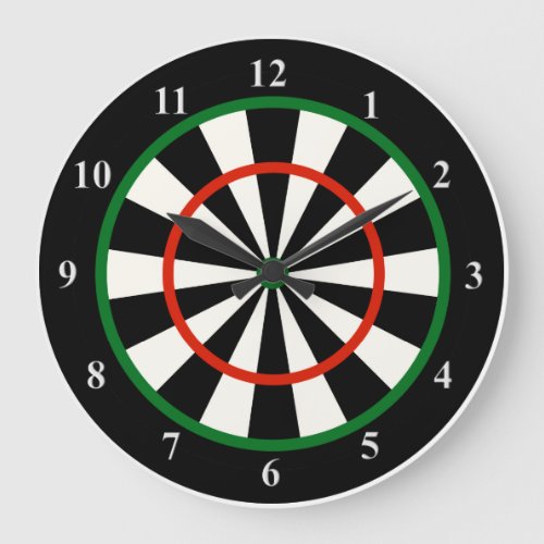 Time for Darts Unique Novelty Wall Clock