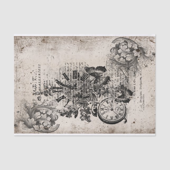 Time for Elegance Tissue Paper (Front)