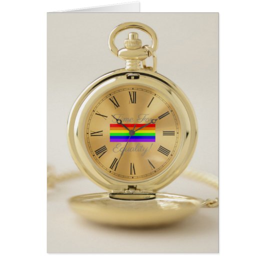 Time For Equality! (Front)