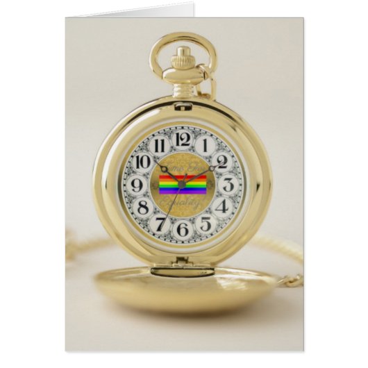 Time For Equality! Cards (Front)