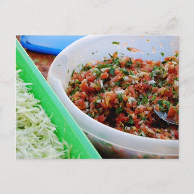 Time for Fish Tacos Postcard (Front)