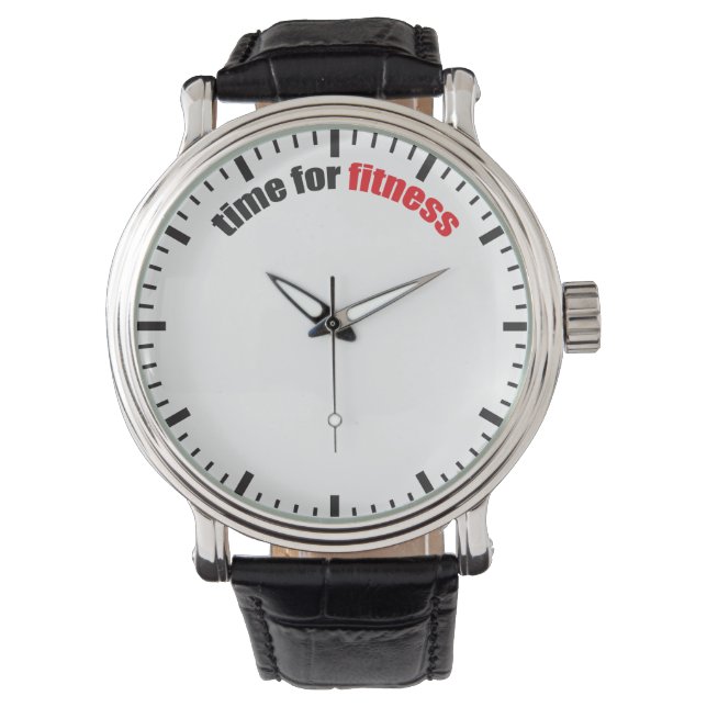 Time For Fitness - Gym Motivation Watch (Front)