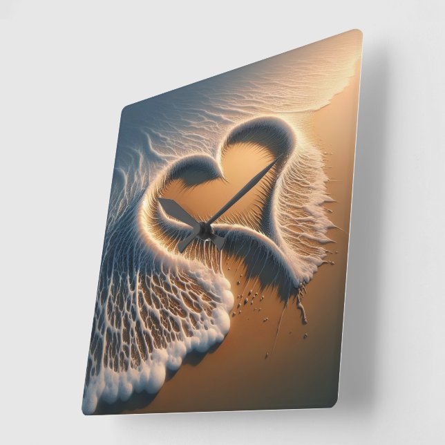 “Time for Grace” Wall Clock 2 (Angle)