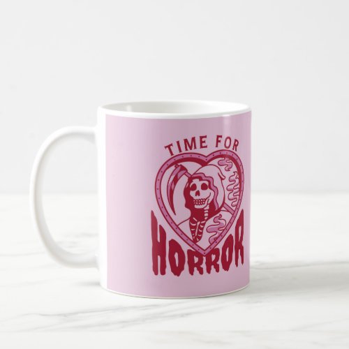 Time For Horror Valentine Mug