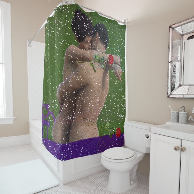Time for Love  -  Shower Curtain (In Situ)