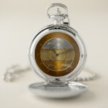 Time For Music&#39;s Circle Of Fifths Pocket Watch at Zazzle