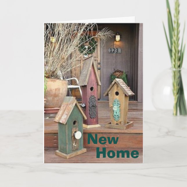 TIME FOR NEW MEMORIES/NEW FRIEND-NEW HOME CONGRATS CARD (Front)