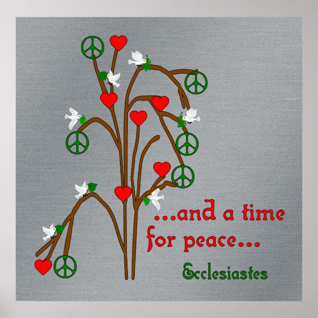 Time For Peace Poster (Front)