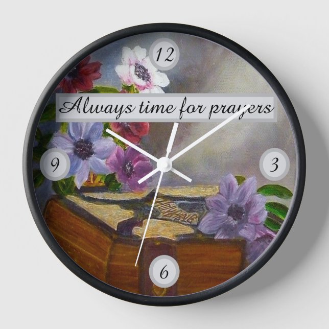 Time for prayers clock (Front)