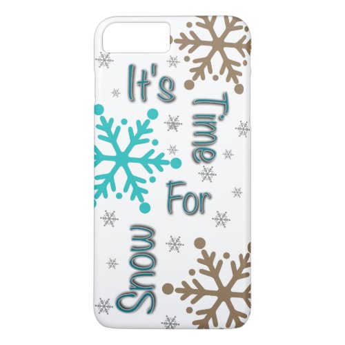 Time For Snow iPhone Case
