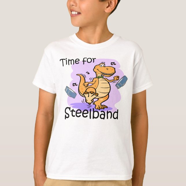Time for Steelband kids shirt (Front)