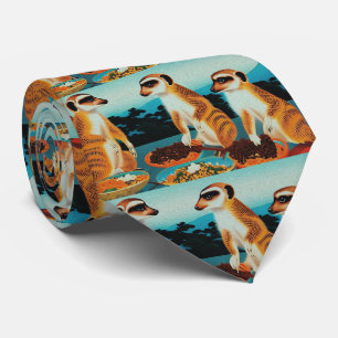 Time For Tacos Meerkat Style, Neck Tie