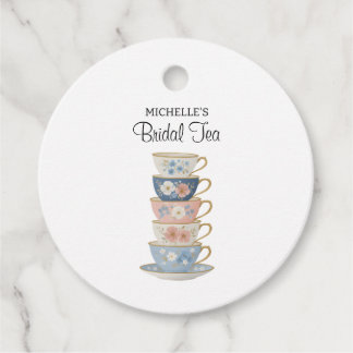 Time for Tea Bridal Shower Favor Tag