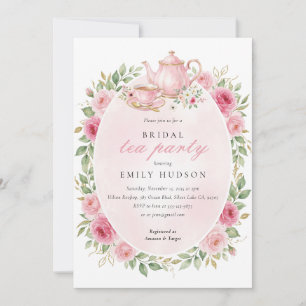 Time for Tea Bridal Shower Invitation