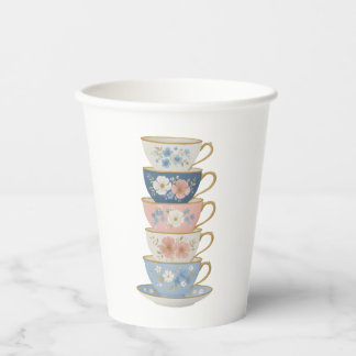 Time for Tea Bridal Shower Paper cup