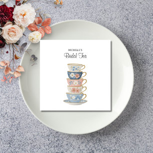 Time for Tea Bridal Shower Paper Napkin