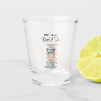 Time for Tea Bridal Shower Shot Glass