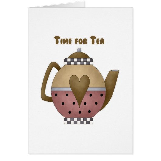 Time for Tea Cards (Front)