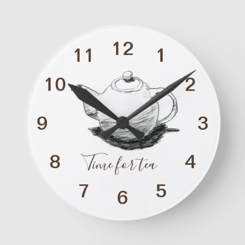 Time for Tea Clock