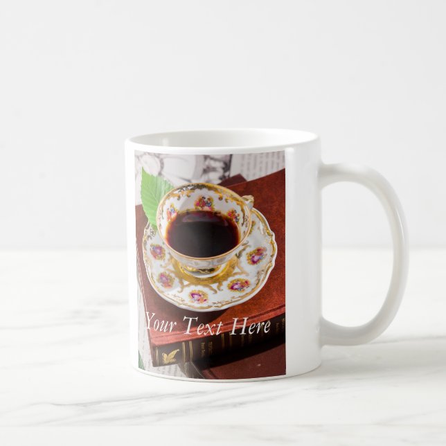Time for Tea Design Coffee Mug (Right)
