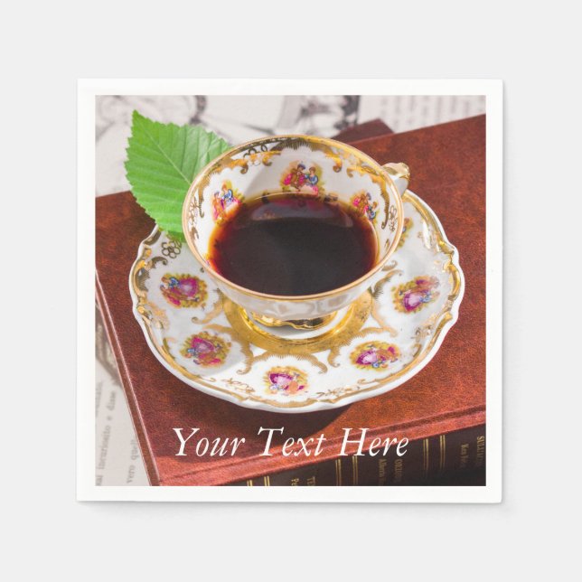 Time for Tea Design Napkins (Front)
