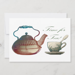 Time for Tea Invitation