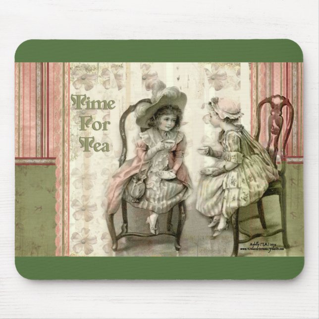 Time For Tea Mouse Pad (Front)
