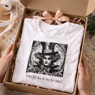 Time for Tea or Tea for Time Mad Hatter Tri-Blend Shirt