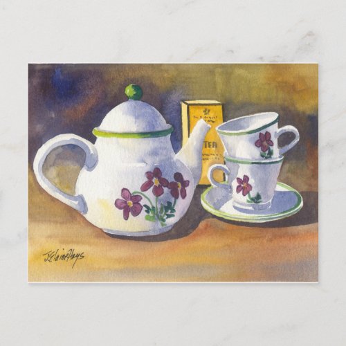 Time for Tea Postcard
