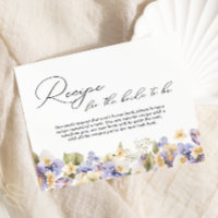 Time For Tea Recipe Bridal Shower