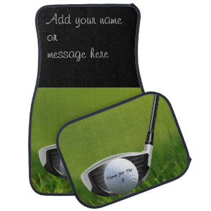 Time for Tee Set of Car Mats