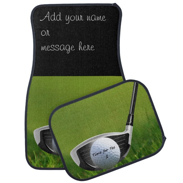 Time for Tee Set of Car Mats (Set)