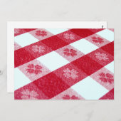 Time for the Red-Checked Tablecloth! (Front/Back)