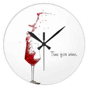 Home Bar Clock Wine Bottle Clock Wine Wall Clock,Wine Bar Clock Many Colours 