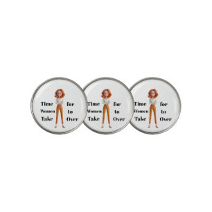 Time For Women GolfBall Markers 