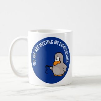 Time for your annual employee performance review mug