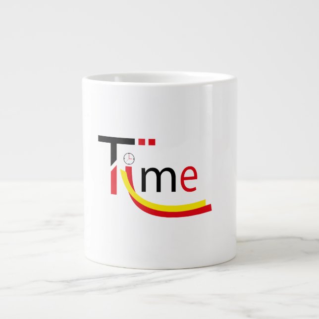 Time Giant Coffee Mug (Front)