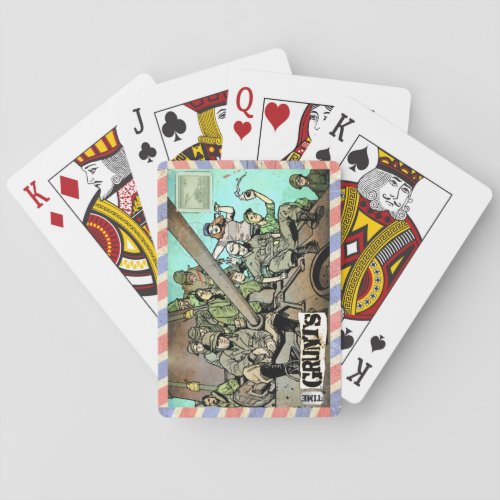 Time Grunts Bicycle playing cards