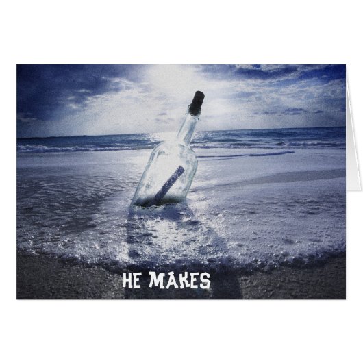 Time in a Bottle Card (Front Horizontal)