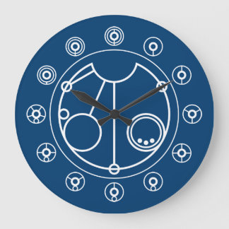 Time is an Illusion Large Clock