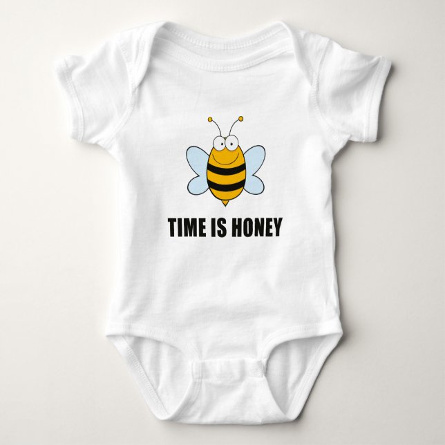 Time Is Honey Baby Bodysuit (Front)