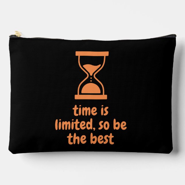 time is limited, so be the best accessory pouch (Front)