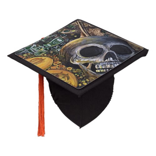 Time Is Money Graduation Cap Topper