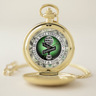 TIME IS MONEY POCKET WATCH
