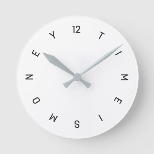 Time is money _ wall clock