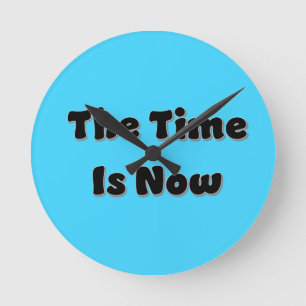 Time is Now Clock