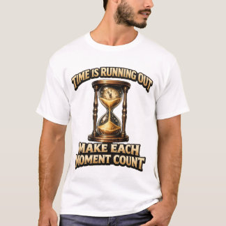 Time is running out make each moment count T-Shirt